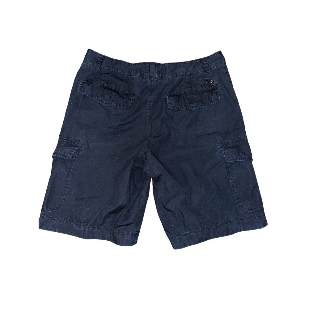 Converse Men’s Cotton Cargo Shorts in Navy Size 38 Pre-Owned - Picture 2 of 4